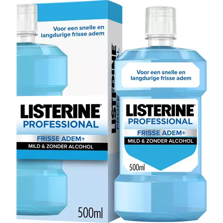 Listerine® Professional Frisse Adem+ Mondwater 500 ML