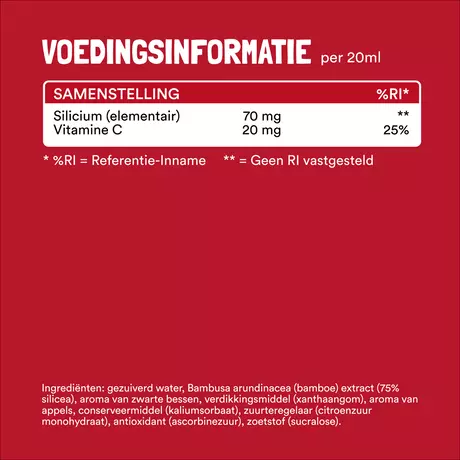 Yummygums Vloeibaar Silicium Suikervrij 500 ML