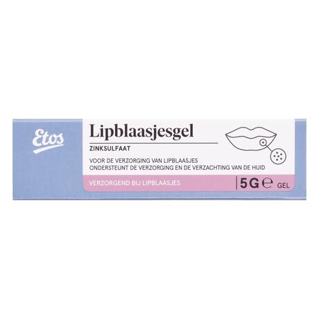 Etos Lipblaasjes Gel Zinksulfaat 5 GR