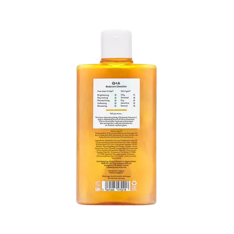 Q+A Vitamin C Shimmer Body Oil  150 ML