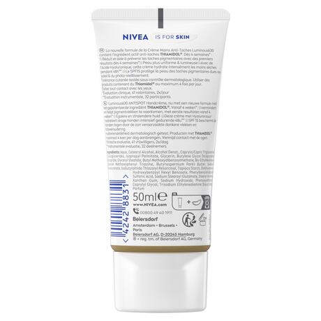 NIVEA Luminous630 Anti-Spot Handcrème SPF 15 50 ML