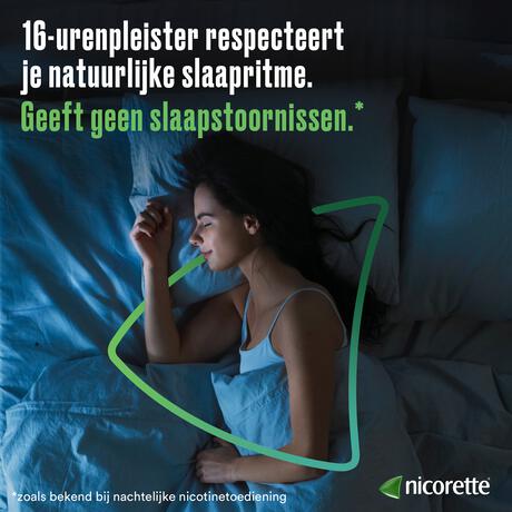 Nicorette Pleister Stoppen met Roken 25 MG Nicotine 7 Stuks