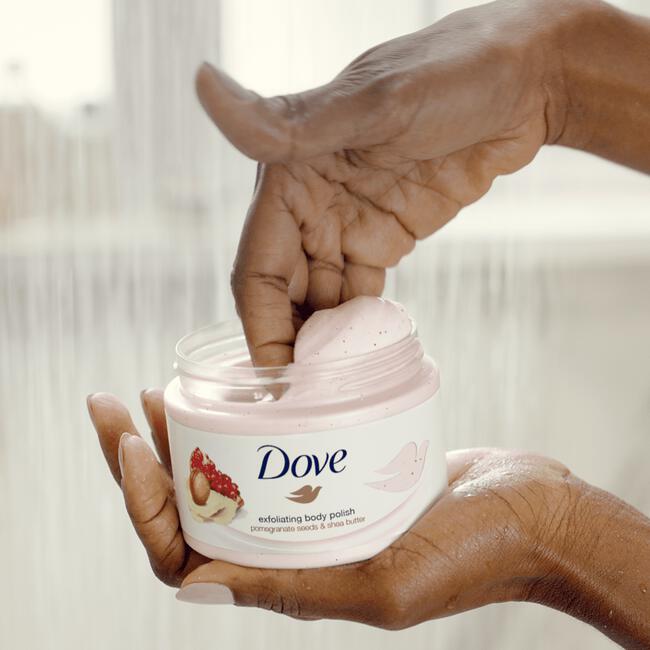 Dove Pomegranate & Shea butter Bodyscrub 225 ML