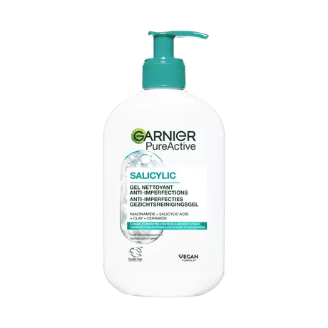 Garnier PureActive Hydraterende Gezichtsreiniger 250 ML