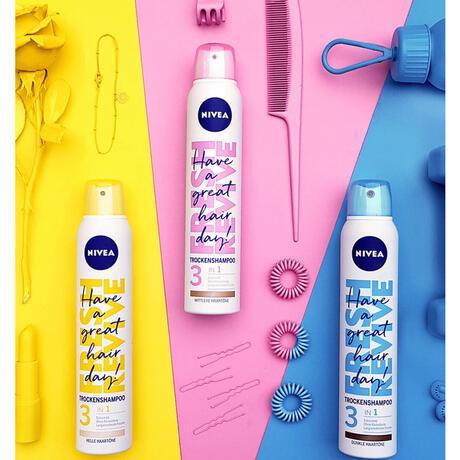 NIVEA Fresh Revive 3-In-1 Droogshampoo Voor Licht Haar 200 ML