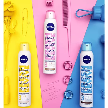 NIVEA Fresh Revive 3-In-1 Droogshampoo Voor Licht Haar 200 ML