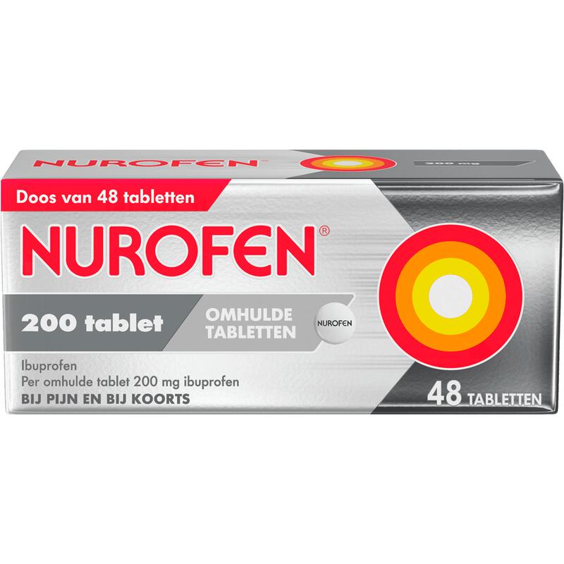 Nurofen 200 MG Ibuprofen Tabletten 48 stuks