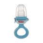 Nuby Siliconen Nibbler - 6m+ - Blauw