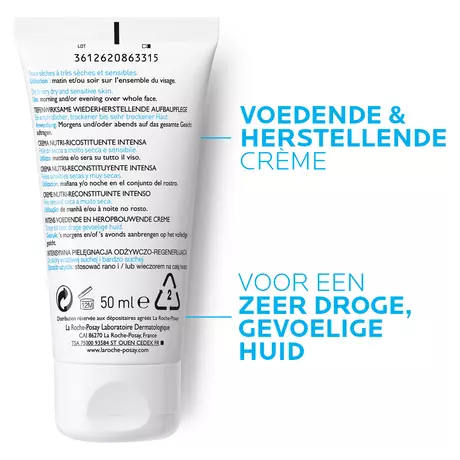 La Roche-Posay Nutritic Intense Dagcrème Droge Huid 50 ML