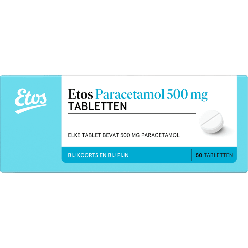 Etos Paracetamol 500 MG Tabletten 50 stuks