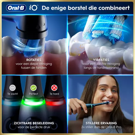 Oral-B iO 9S Zwart Elektrische Tandenborstel