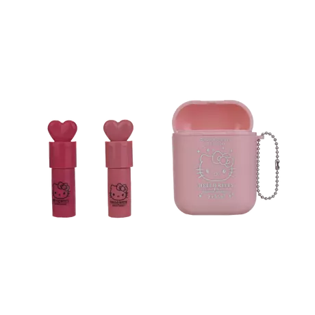 Fancy Label Hello Kitty En Kuromi Lipstick Set In Hoesje