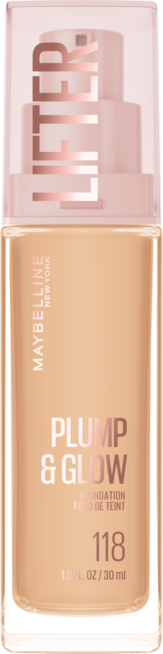 Maybelline New York Lifter Plump & Glow Foundation 118