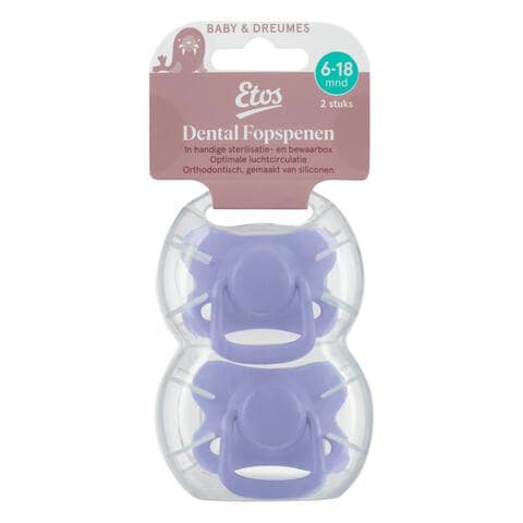 Etos Fopspenen In Steriliseerdoosje 6-18 Maanden Assorti&nbsp;