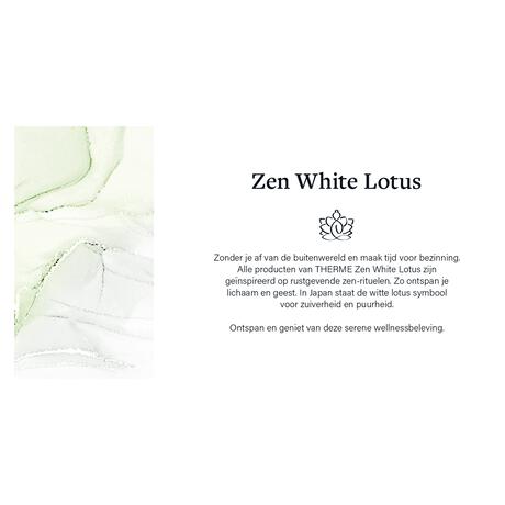 Therme Zen White Lotus Giftset Wellnesskuur