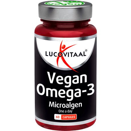 Lucovitaal Vegan Omega-3 Microalgen 60 caps pot