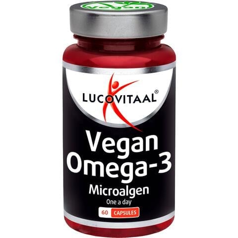Lucovitaal Vegan Omega-3 Microalgen 60 caps pot
