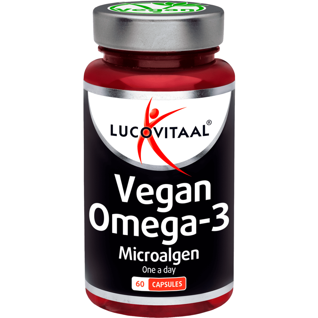 Lucovitaal Vegan Omega3 Microalgen 60 caps pot 60 EA Etos