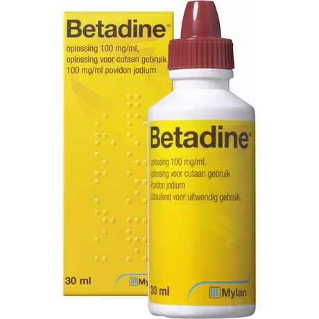 Betadine Oplossing 100 MG/ML Povidonjood 30 ML