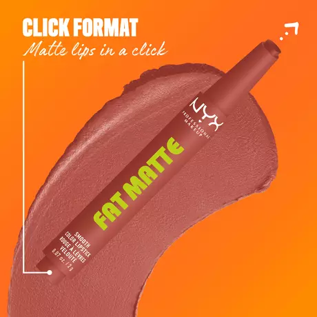 NYX Professional Make Up Fat Matte Lipstick 04 Rose Robe Nude