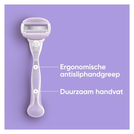 Gillette Venus Breeze Scheersysteem Met 6 Navulmesjes