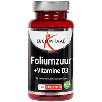 Lucovitaal Foliumzuur + D3 20 stuks