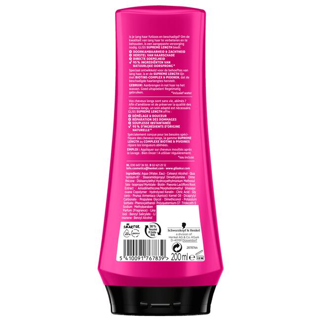 Gliss Supreme Length Conditioner 200ml