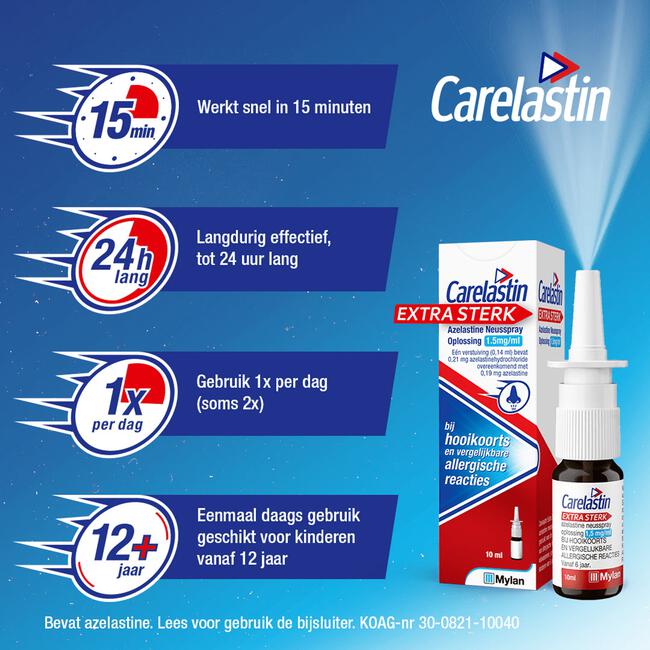 Carelastin Extra Sterk Neusspray 10 ML
