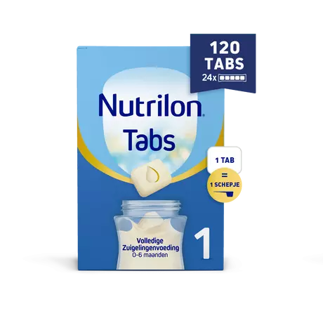 Nutrilon Tabs 1 Volledige Zuigelingenvoeding 0-6 Maanden