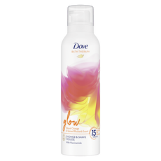 Dove Bath Therapy Glow Douche- & Scheerschuim 200 ml