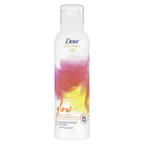 Dove Bath Therapy Glow Douche- & Scheerschuim 200 ML