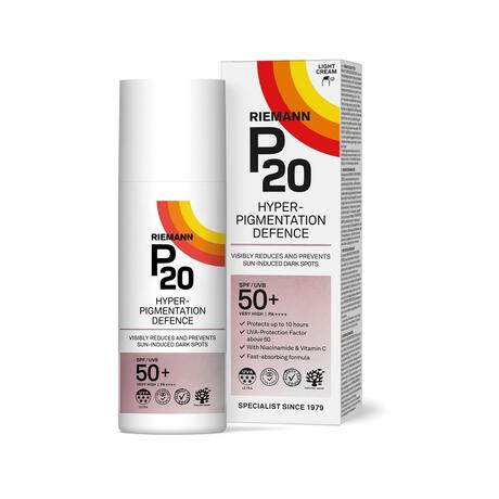 P20 Hyperpigmentation Defence Zonnebrand Gezicht SPF 50+ 50 ML