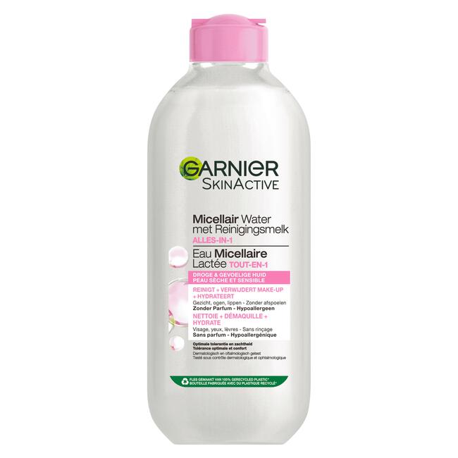 Garnier SkinActive Micellair Reinigingswater met Reinigingsmelk 400 ML