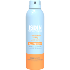 ISDIN Transparent Zonnebrand Spray Wet Skin SPF50 250 ML  