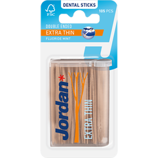 Jordan Dental Stick Double Ended Extra Thin 105 Stuks