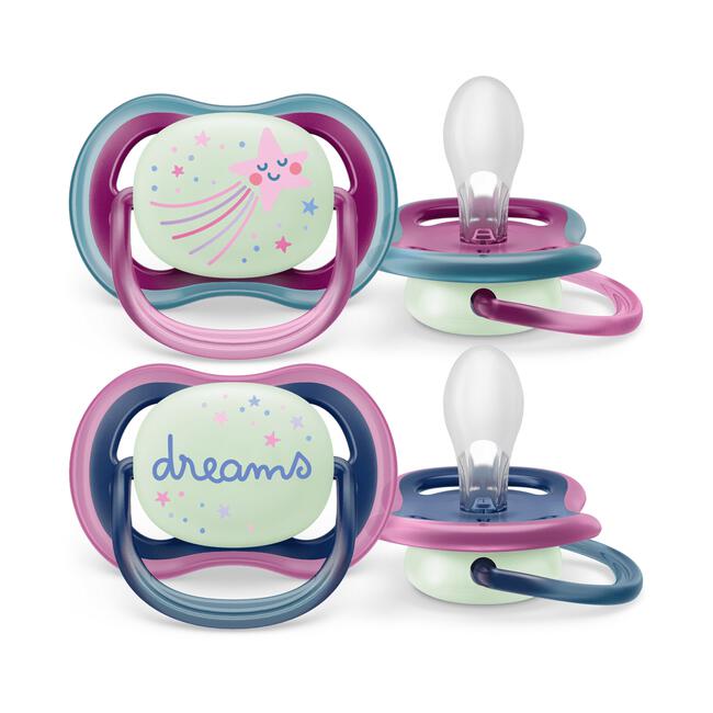 Philips Avent Soother Air Nighttime 6-18M GX2