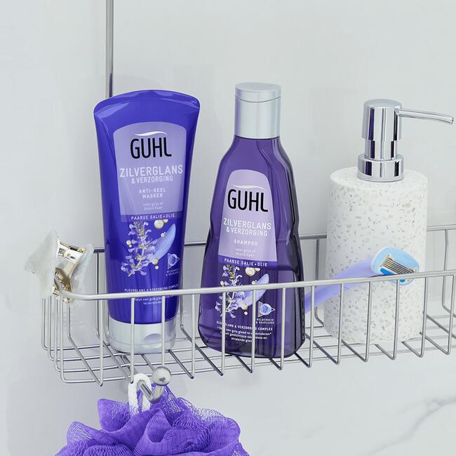Guhl Zilverglans & Verzorging Anti-Geel Masker 200 ML