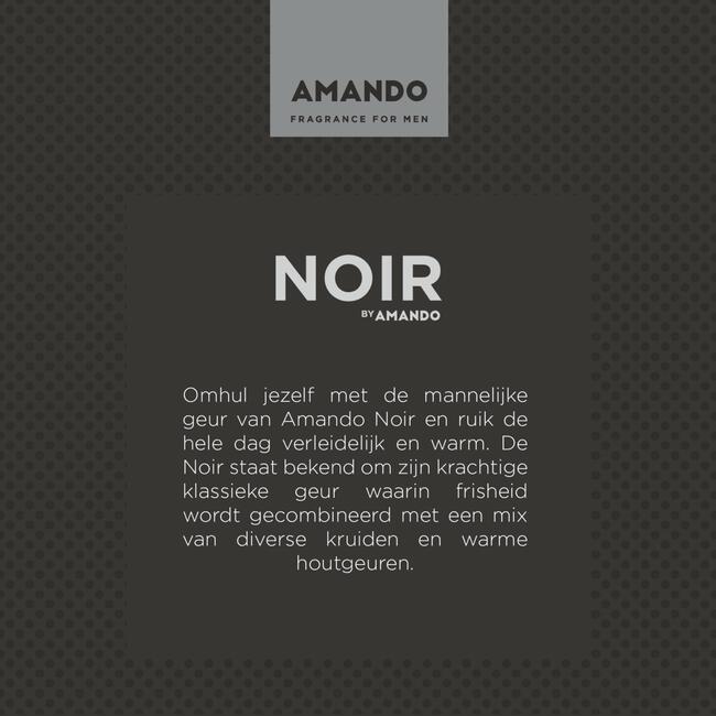 Amando Noir aftershave 50 ML