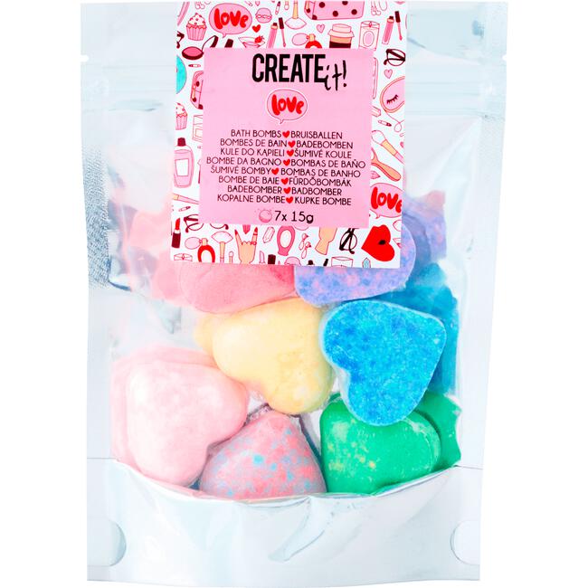Create it! bruisbal mini hartjes 7-pack display v3