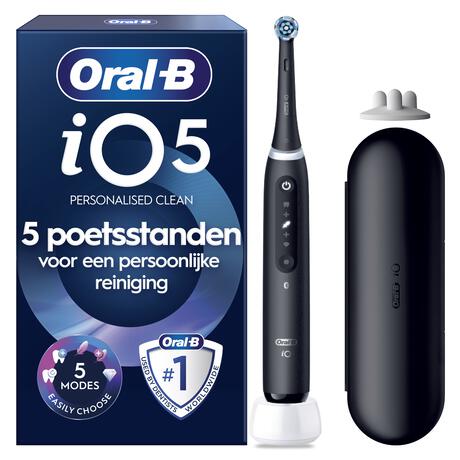Oral-B iO 5s Zwart Elektrische Tandenborstel