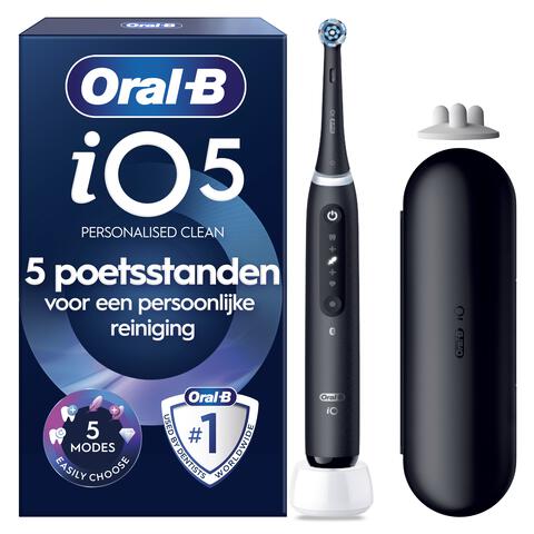 Oral-B iO 5s Zwart Elektrische Tandenborstel
