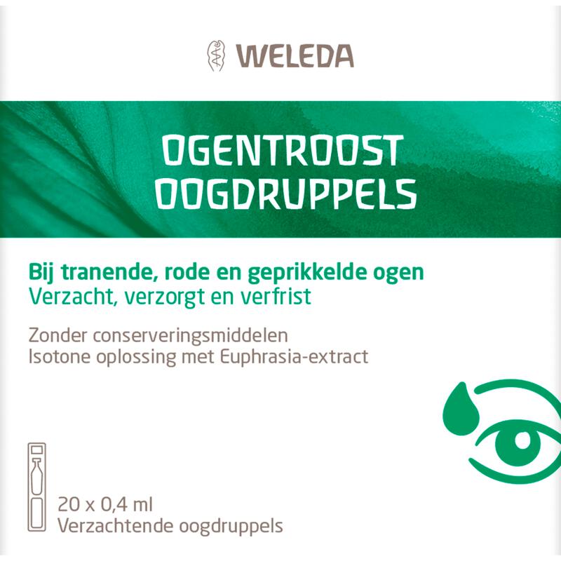 Weleda Ogentroost Oogdruppels Ampullen