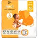 Etos Luiers Midi Maat 3 6-10 kg Mid Pack 35 stuks