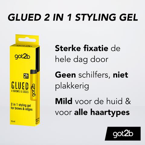 Got2b Glued 4 Brows & Edges 2-in-1 Gel 16 ML
