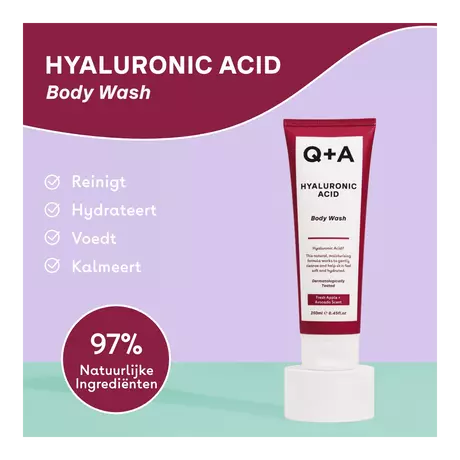 Q+A Hyaluronic Acid Douchegel 250 ML