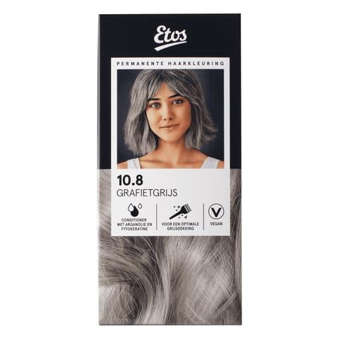 Etos Permanente Haarkleuring 10.8 grafietgrijs