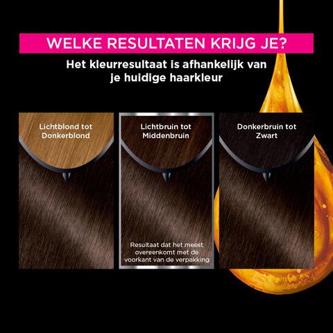 Garnier Olia Permanente Haarverf 5.0 Licht Bruin