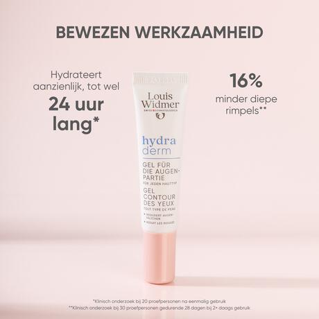 Louis Widmer Hydraderm Oogomtrek Gel Geparfumeerd 15 ML