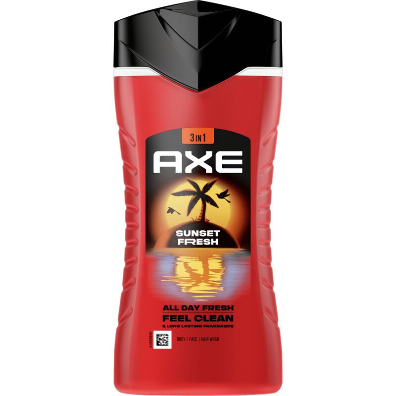 AXE Sunset Fresh 3-in-1 Douchegel 250 ML