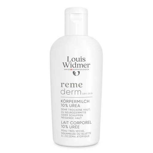Louis Widmer Remederm Lichaamsmelk 10% Ureum Zonder Parfum 200 ML
